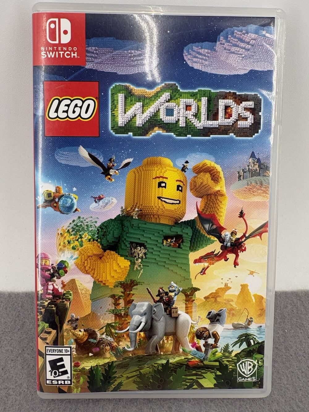 LEGO Worlds (Nintendo Switch) Game And Case 2018 Building